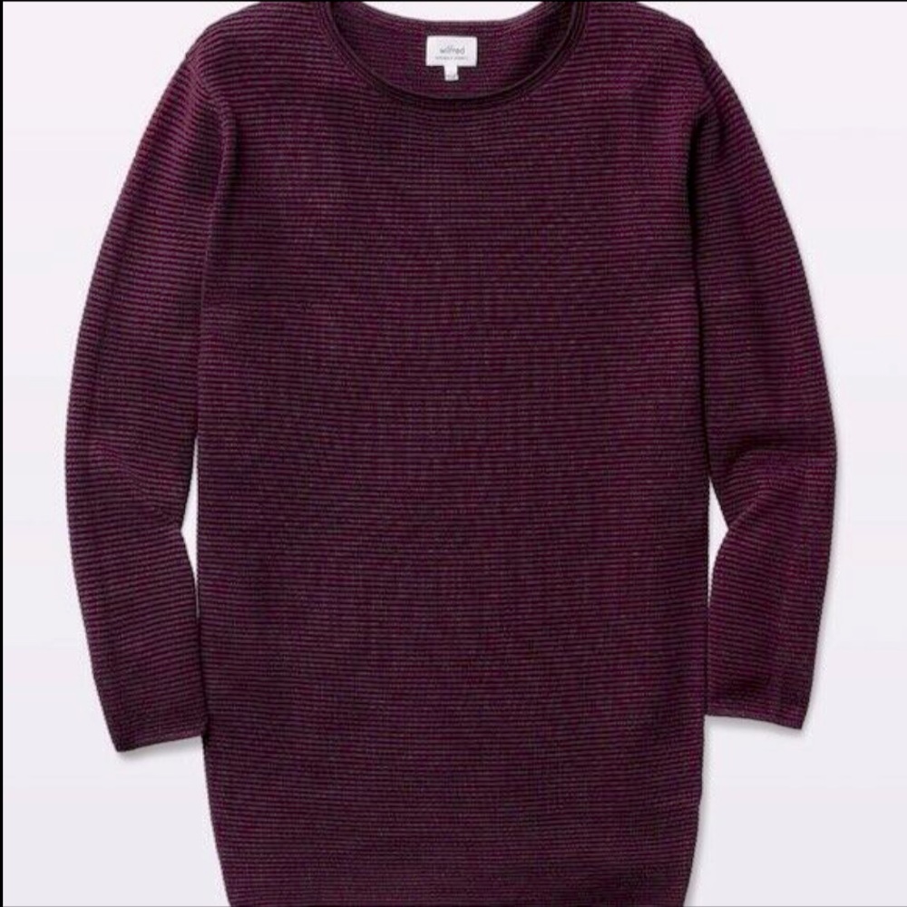 Aritzia Wilfred Campanule Dress- Purple- Size XS